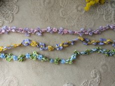 画像3: フランスヴィンテージ　ロココリボン 3色セット (3)