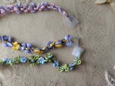 画像7: フランスヴィンテージ　ロココリボン 3色セット (7)