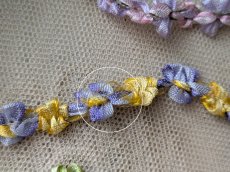 画像8: フランスヴィンテージ　ロココリボン 3色セット (8)