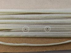 画像6: フランス 1900年前後  台紙巻きリボン刺繍用シルクリボン グリーングラデ 656cm (6)