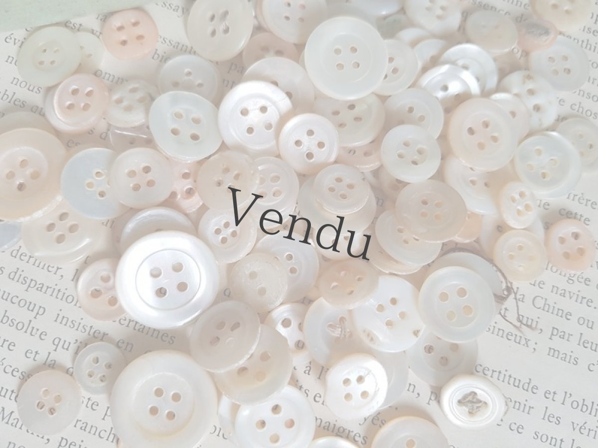 画像3: アンティーク　Tin缶入り　貝ボタンアソート (3)