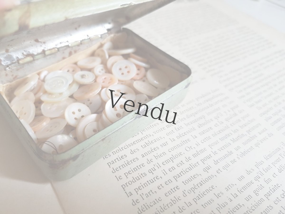 画像5: アンティーク　Tin缶入り　貝ボタンアソート (5)