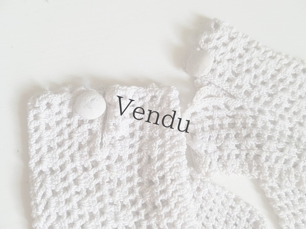 画像7: アンティーク　ちいさな手袋 (7)