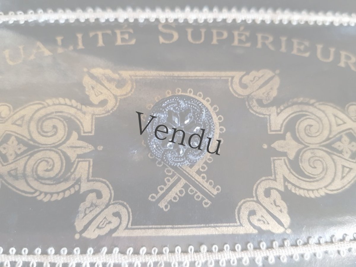 画像3: アンティーク　フレンチジェットボタン 13ｍｍ (3)