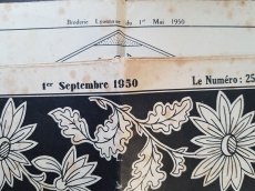 画像4: 1950年9月の刺繍新聞 LA BRODERIE LYONNAISE (4)