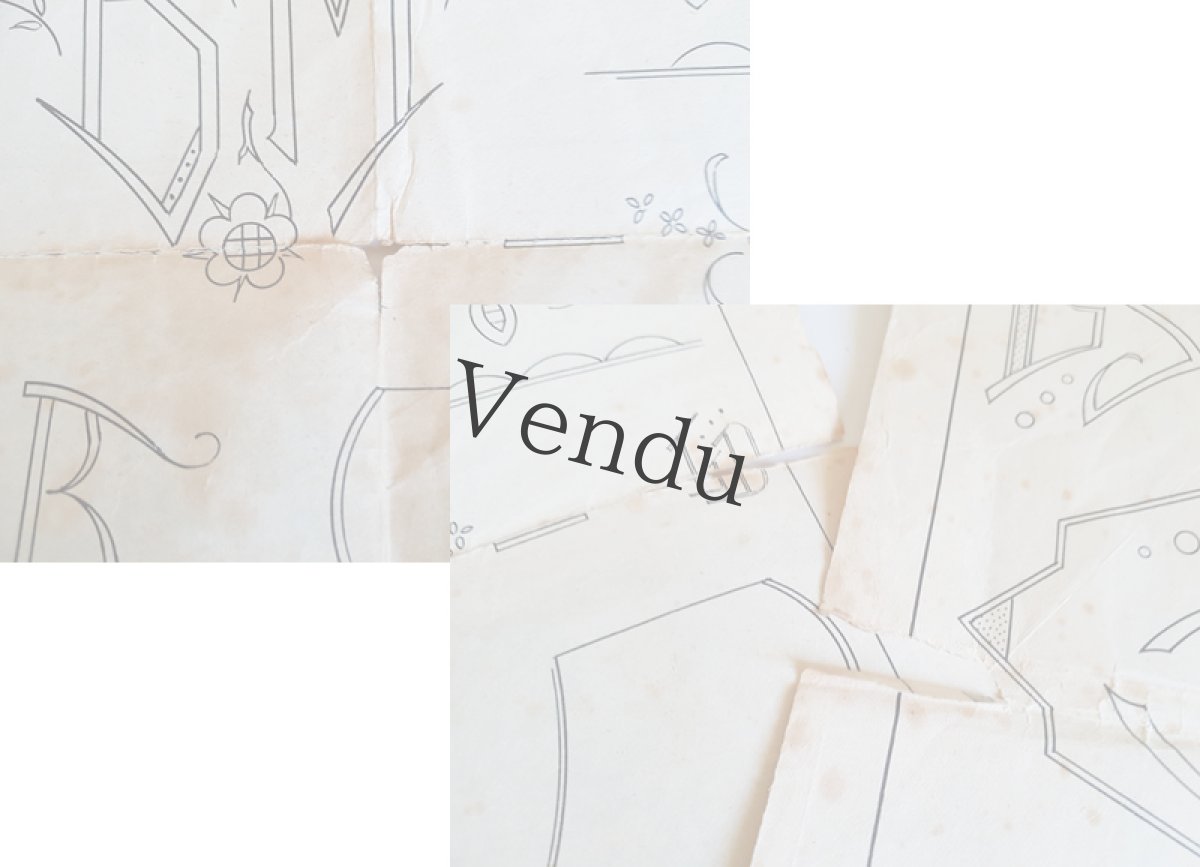 画像8: 1950年9月の刺繍新聞 LA BRODERIE LYONNAISE (8)