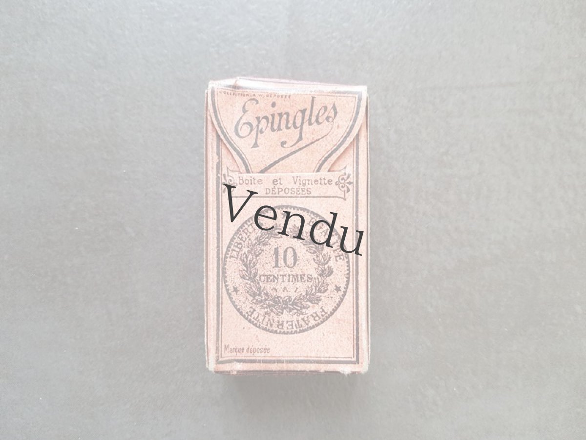 画像2: フランスアンティーク　エパングルとその箱 (2)