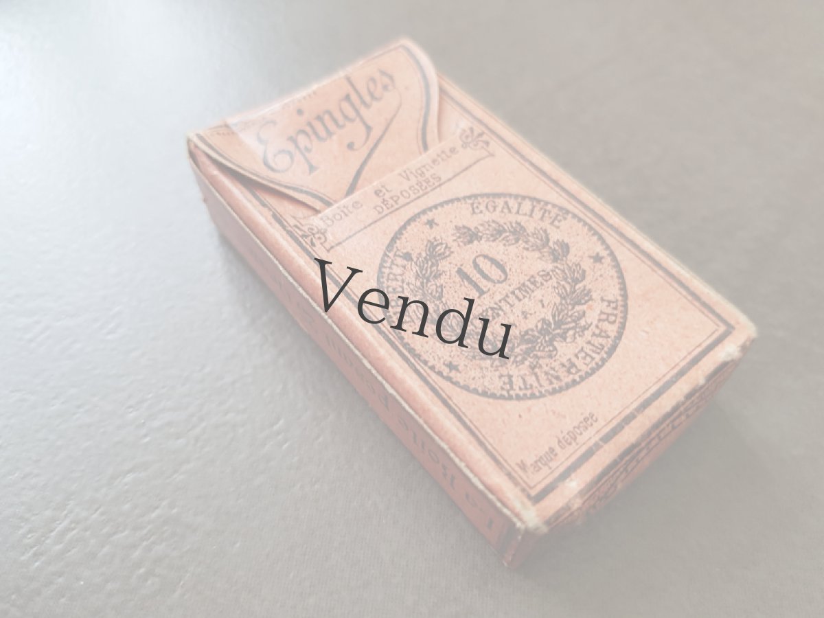 画像3: フランスアンティーク　エパングルとその箱 (3)