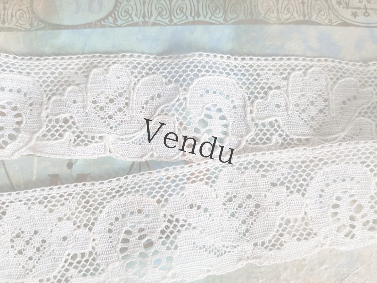 画像2: フランスアンティーク　カレーレース (2)