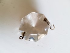 画像4: アンティーク　シャンデリアパーツ　クリスタル　ダイヤ型 (4)