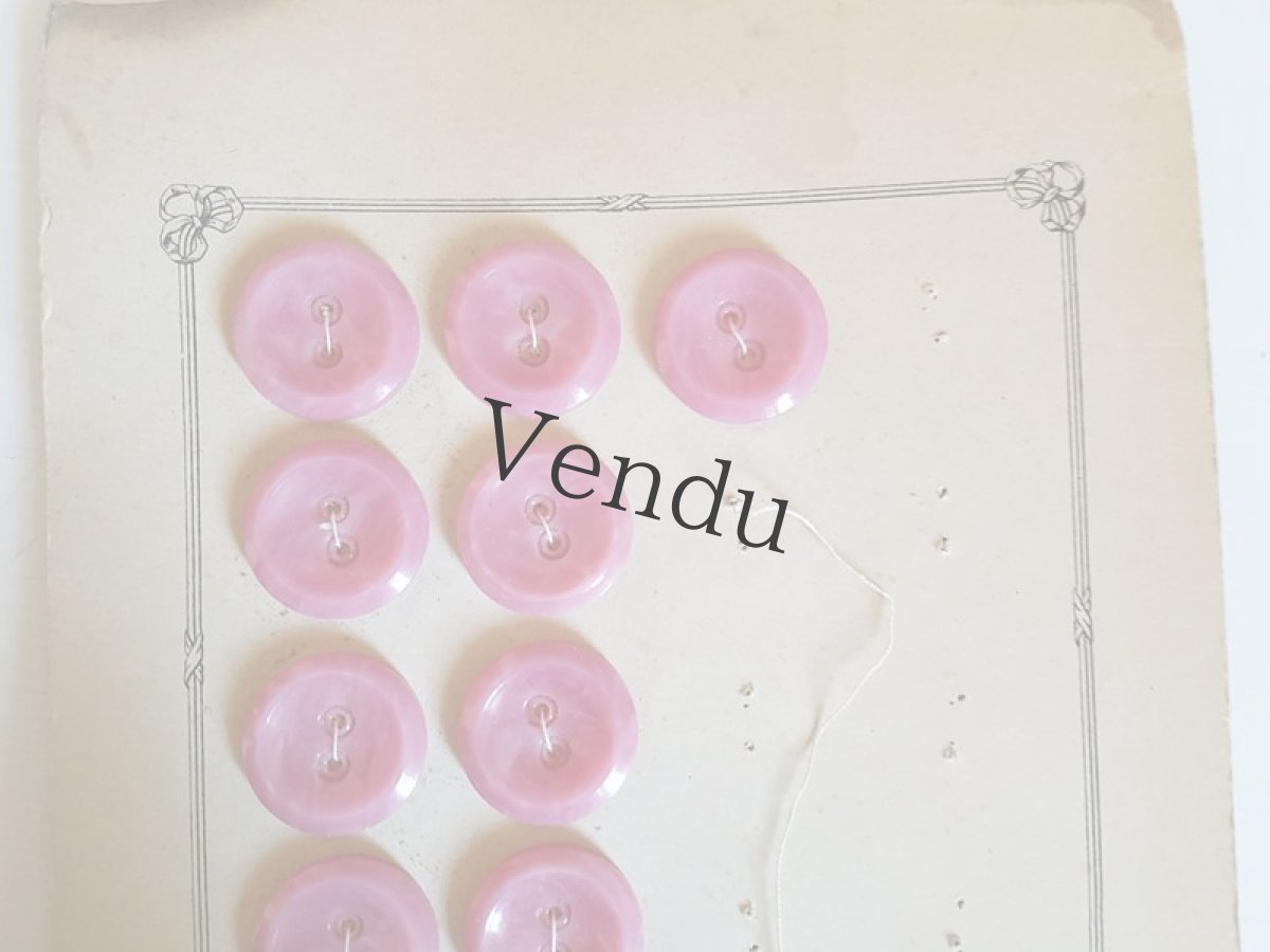 画像4: ヴィンテージ　ボタンシート (4)