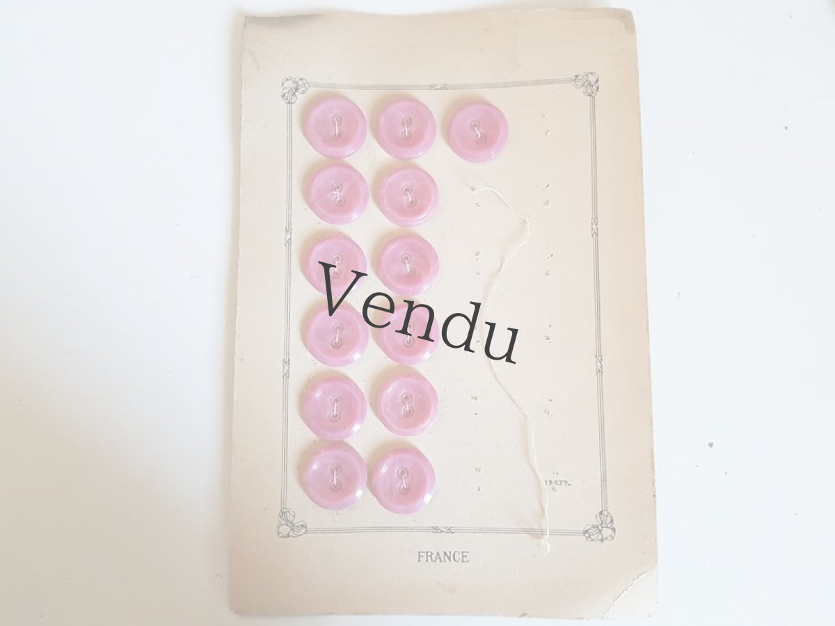 画像5: ヴィンテージ　ボタンシート (5)