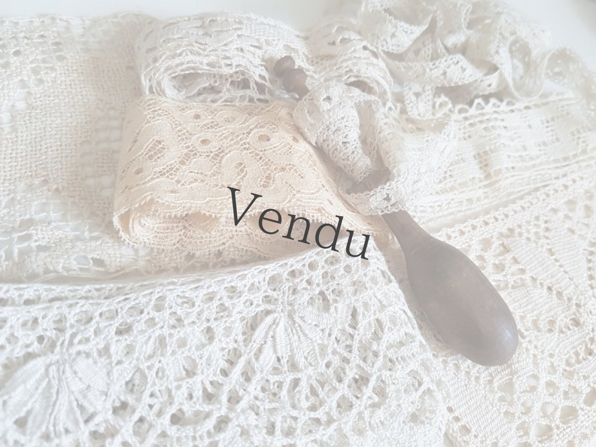 画像2: アンティーク　レースセット (2)