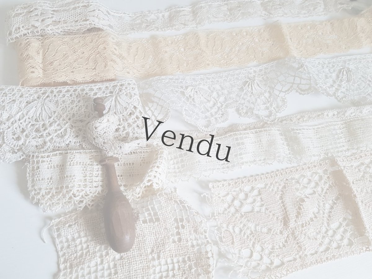 画像5: アンティーク　レースセット (5)