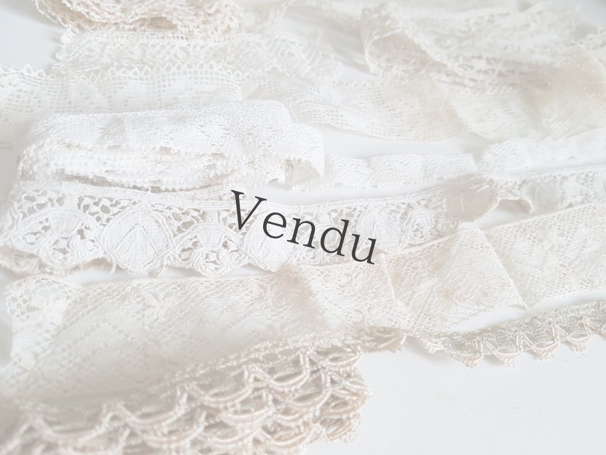 画像4: アンティーク　レースセット (4)