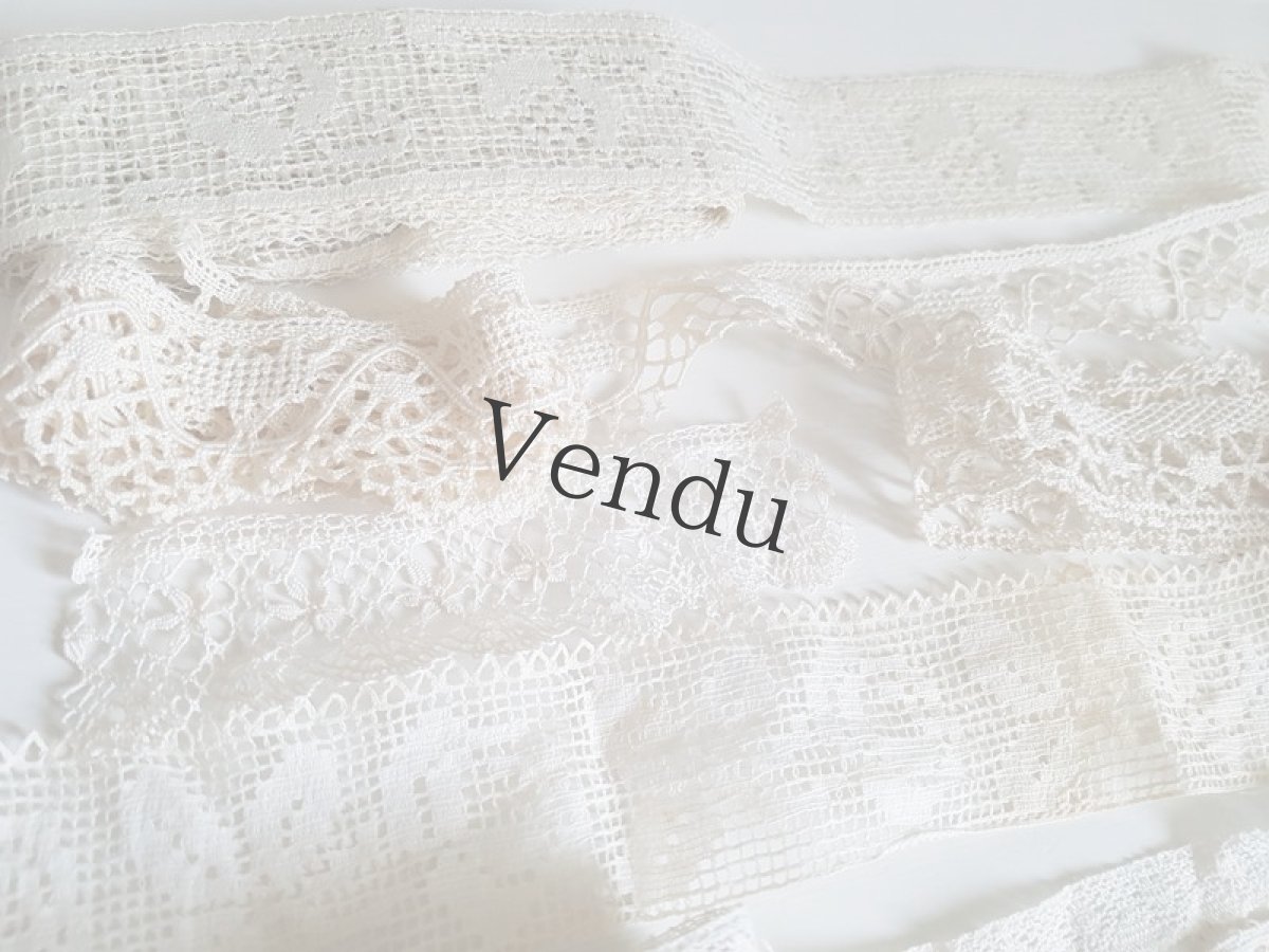 画像5: アンティーク　レースセット (5)