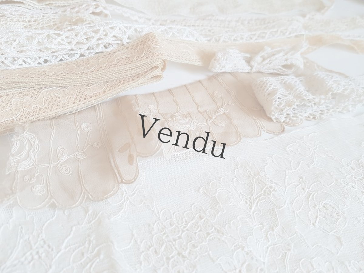 画像4: アンティーク　レースセット (4)