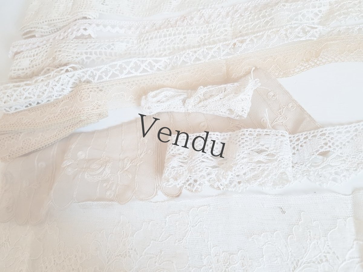 画像5: アンティーク　レースセット (5)