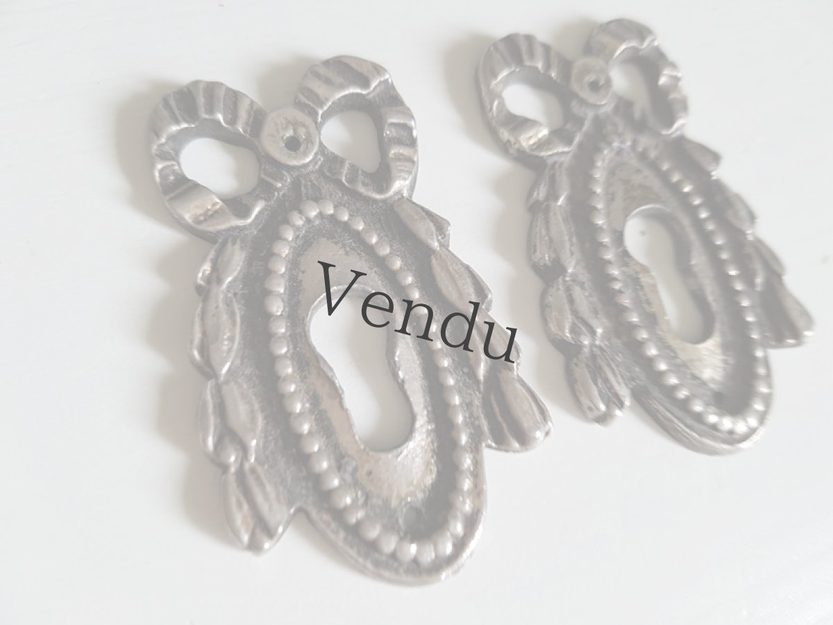 画像5: アンティーク　リボンガーランドの鍵穴 (5)