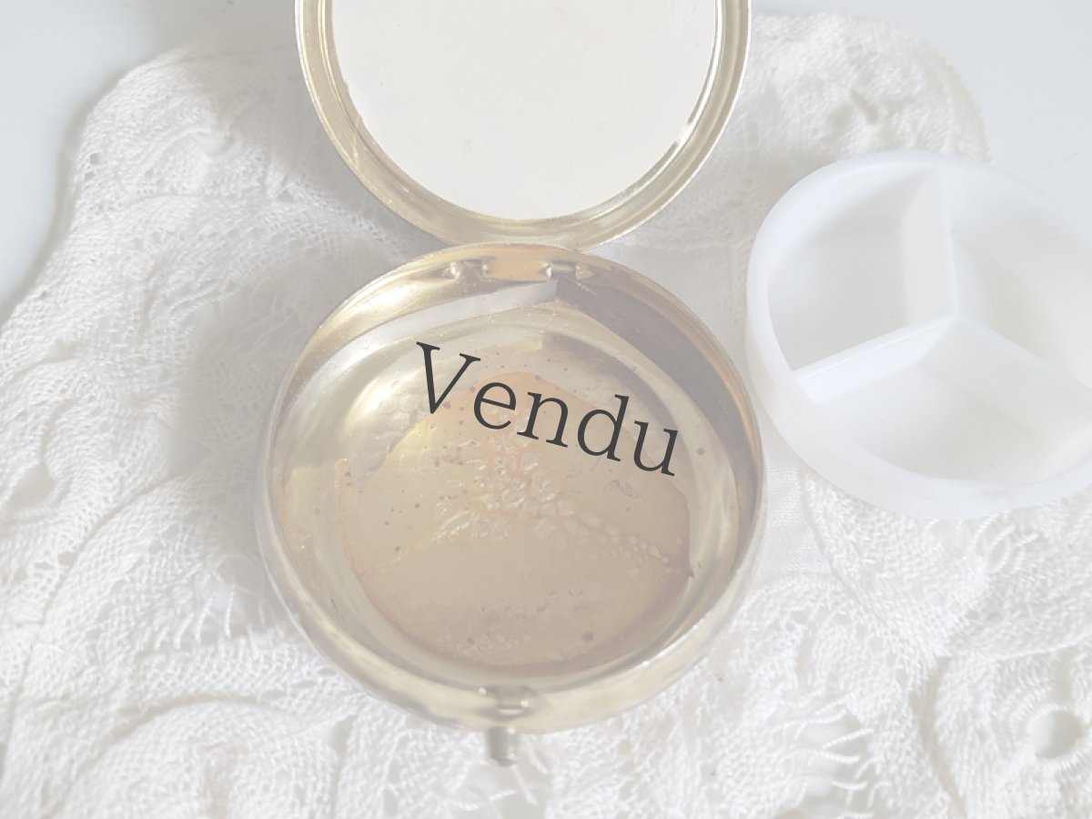 画像4: ヴィンテージ　乙女のピルケース (4)