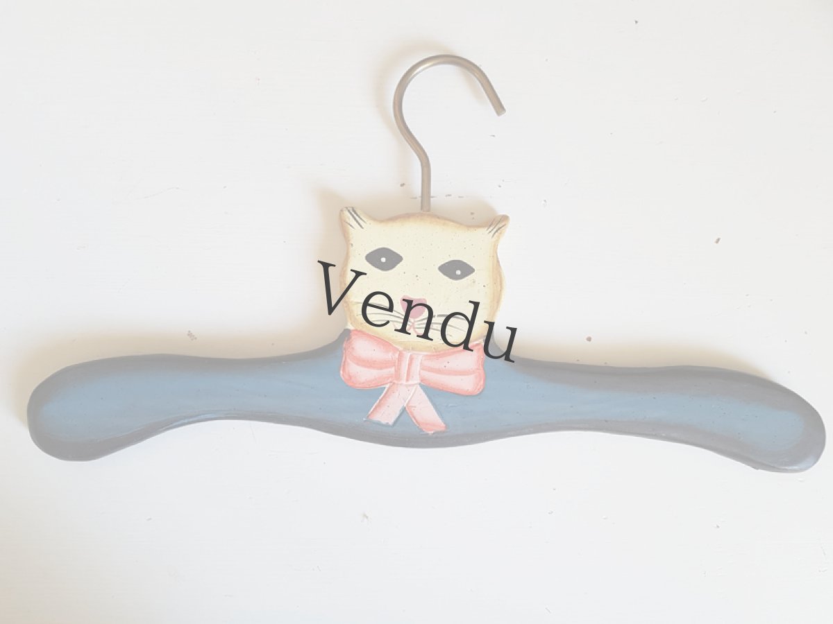 画像2: ヴィンテージ　ねこハンガー (2)