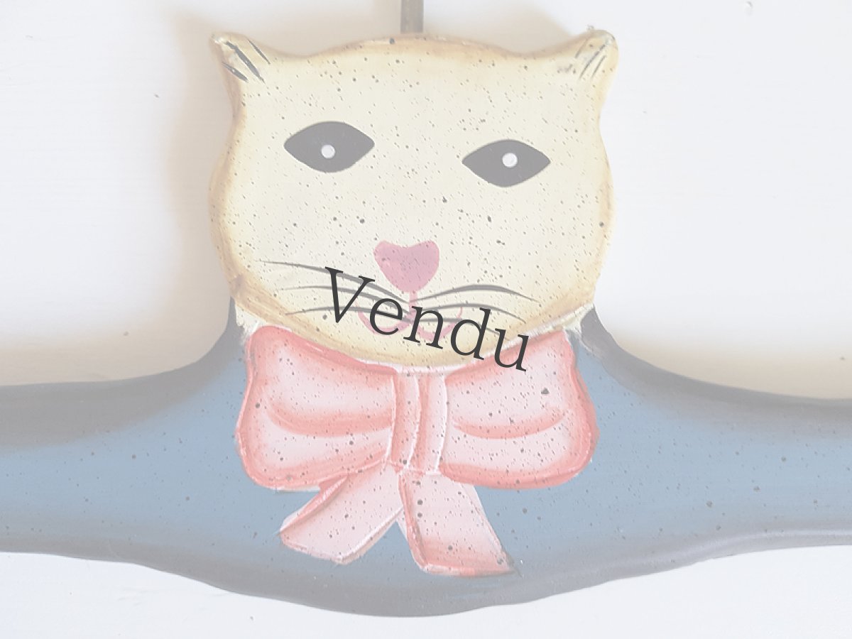 画像3: ヴィンテージ　ねこハンガー (3)