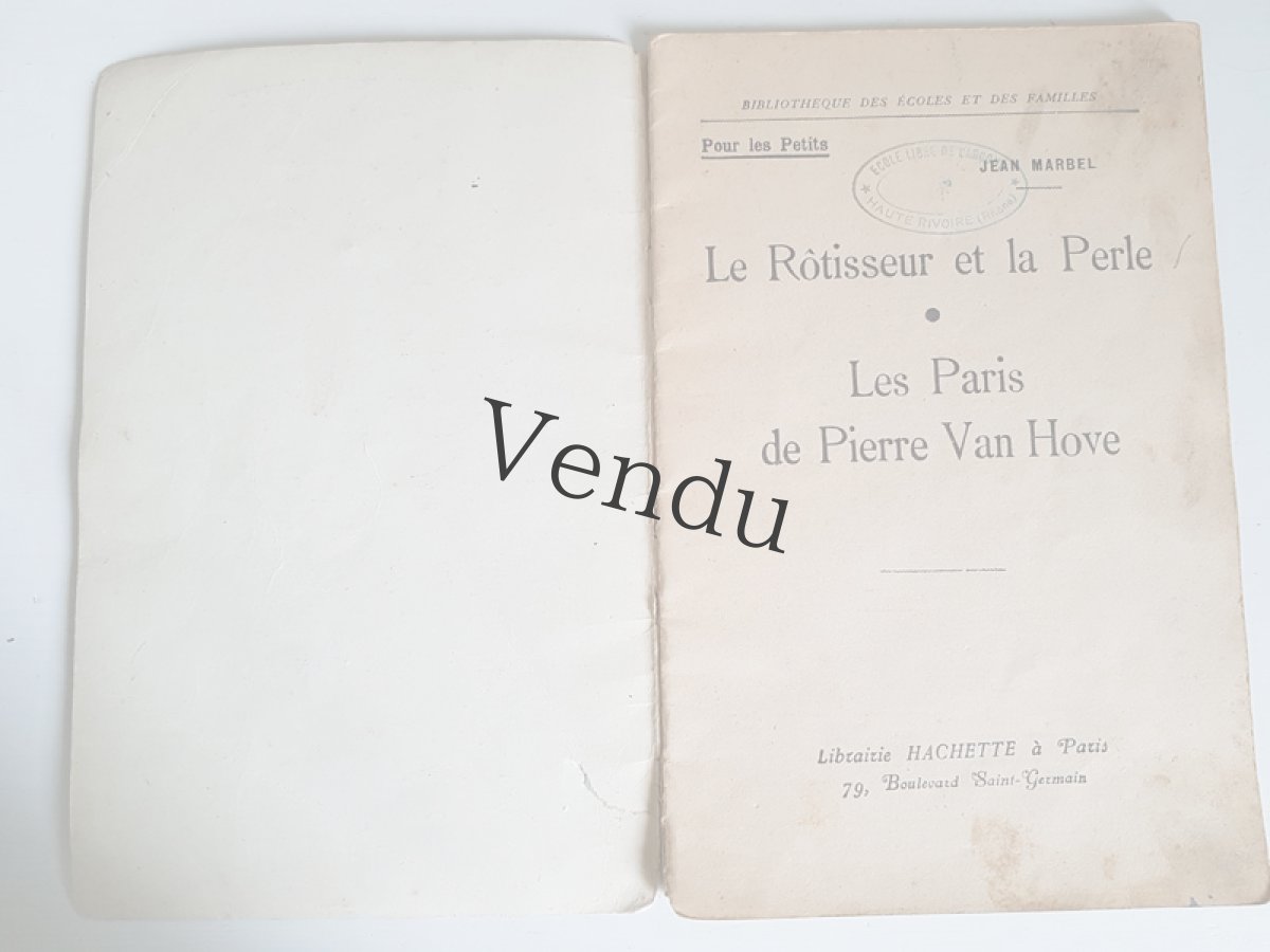 画像2: アンティーク　HACHETTE社の本 (2)