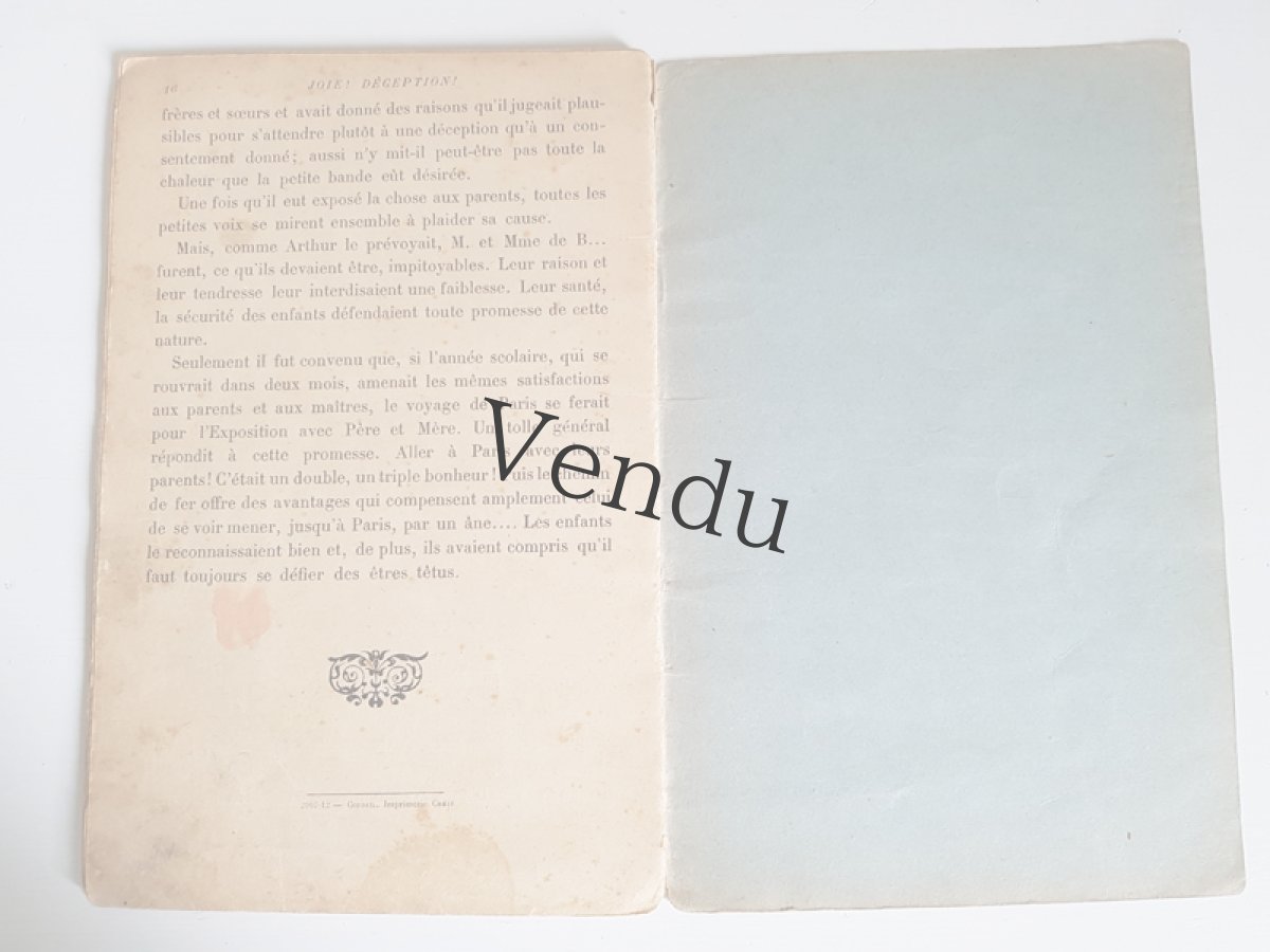 画像5: フランスアンティーク　HACHETTE社の本 (5)