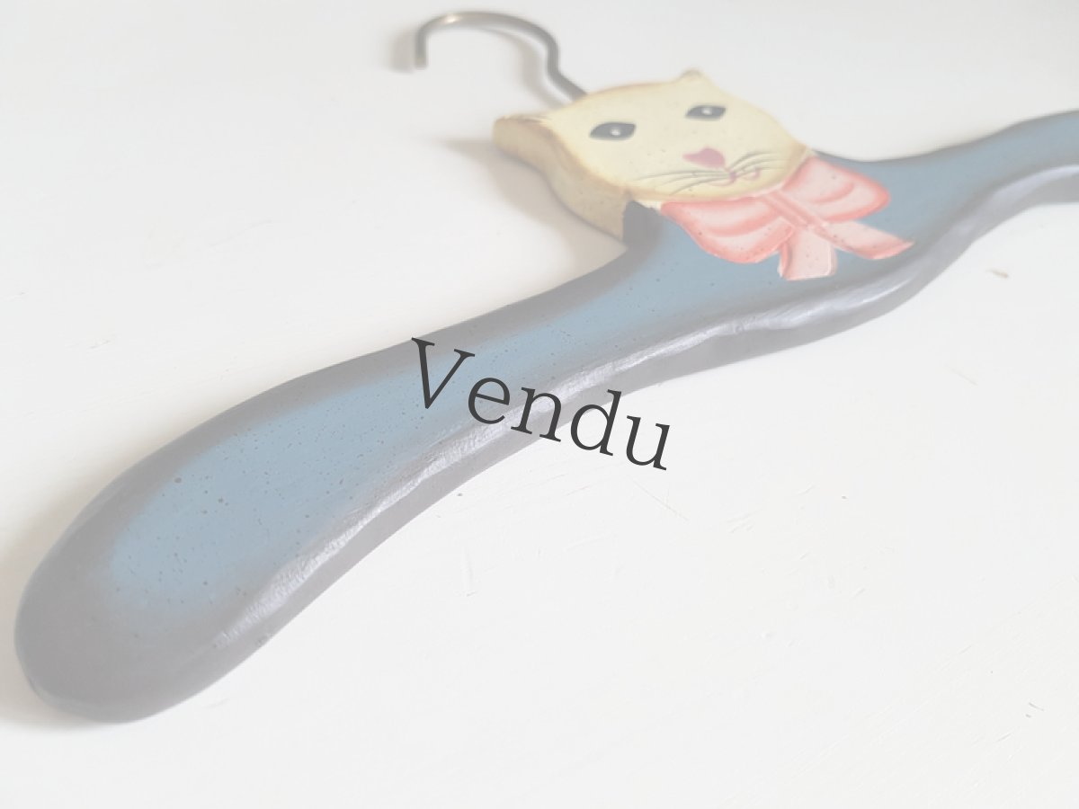 画像4: ヴィンテージ　ねこハンガー (4)