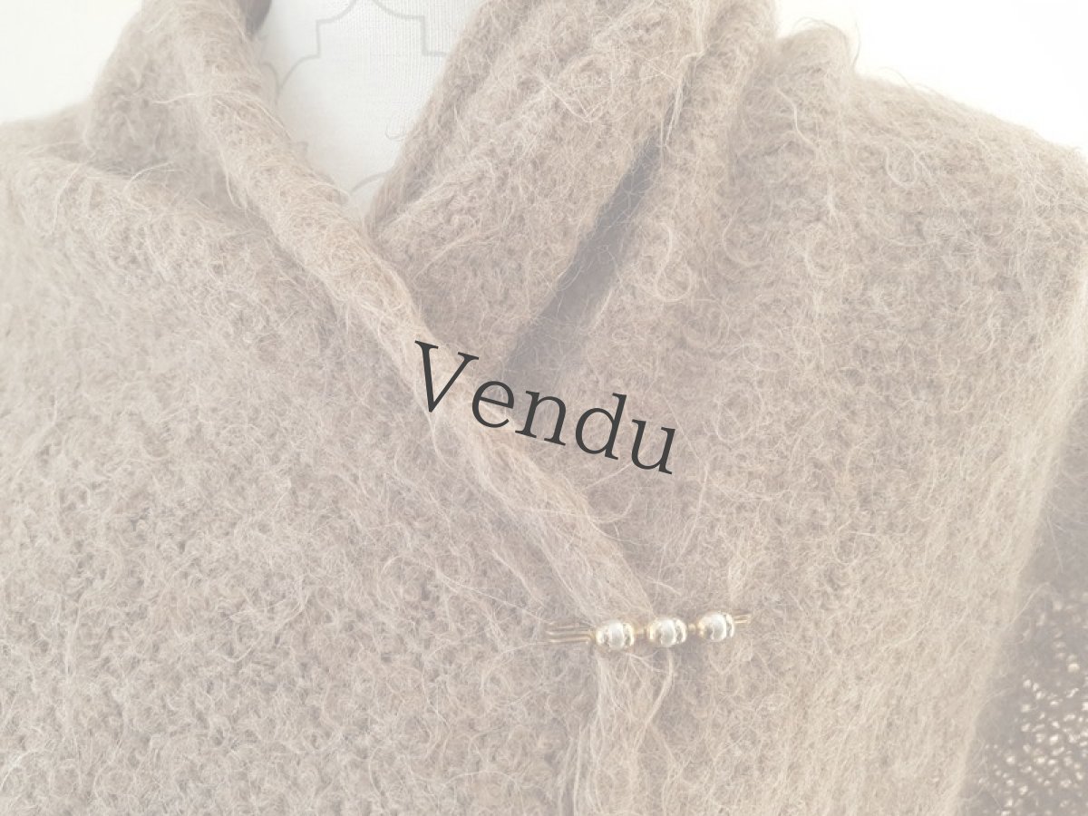 画像7: アンティーク　パールのブローチ (7)