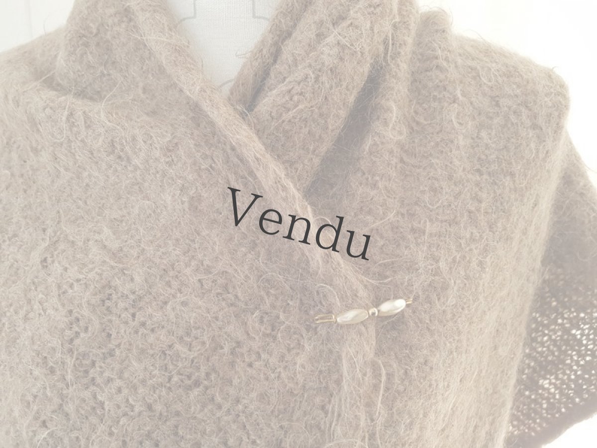 画像7: アンティーク　パールのブローチ (7)