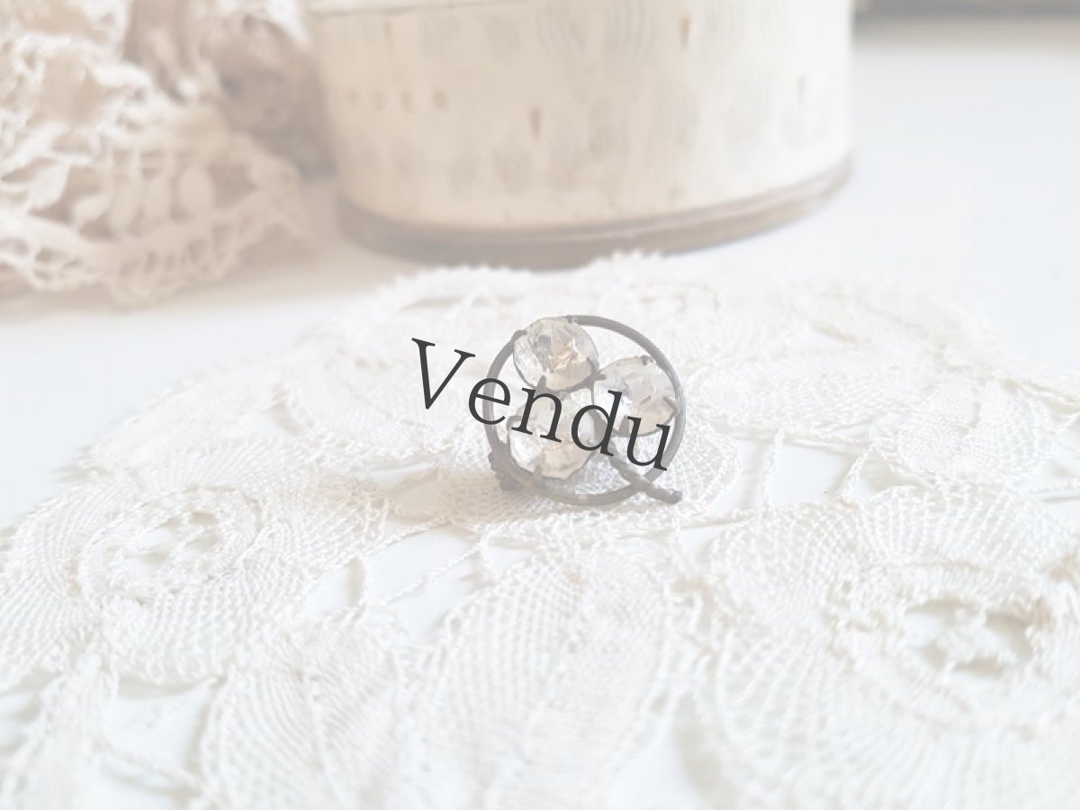 画像3: アンティーク　三つ葉のブローチ (3)