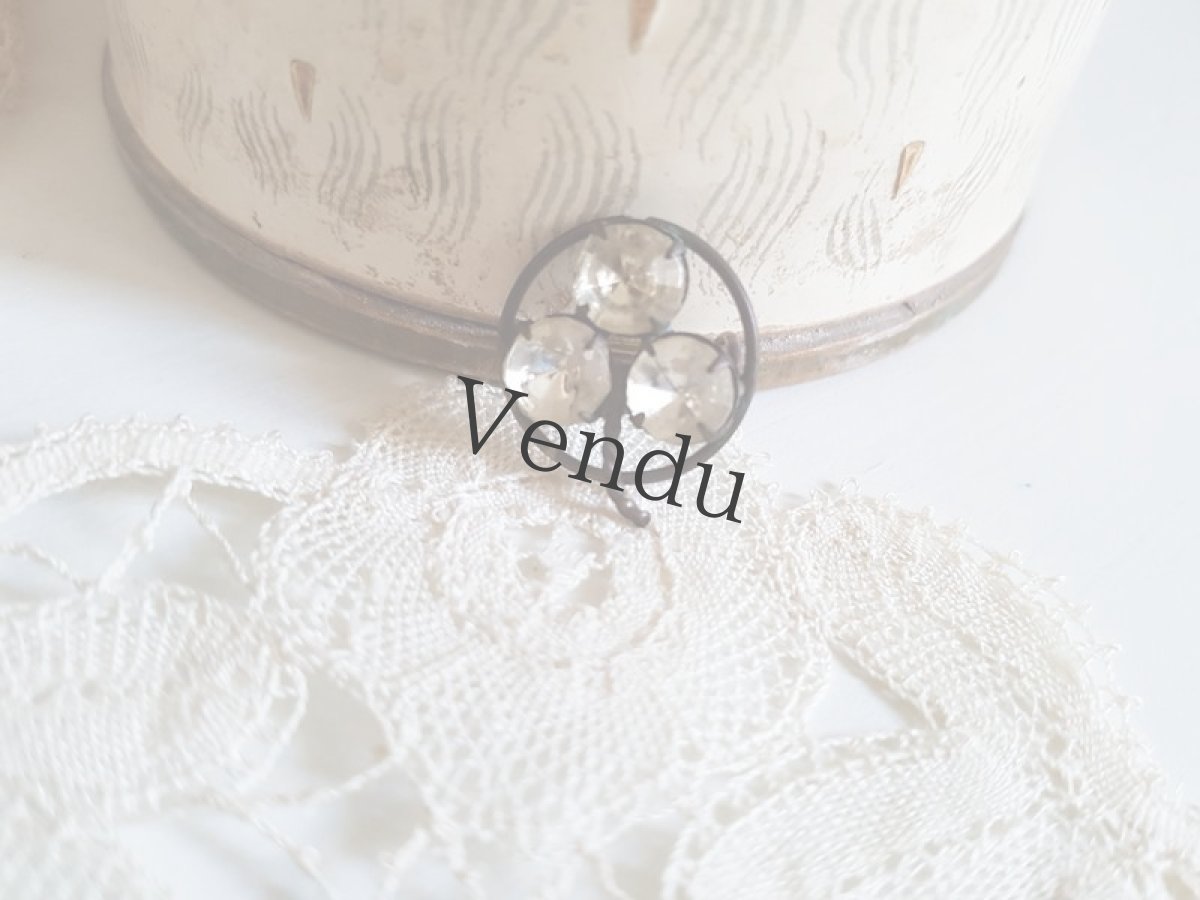 画像5: アンティーク　三つ葉のブローチ (5)