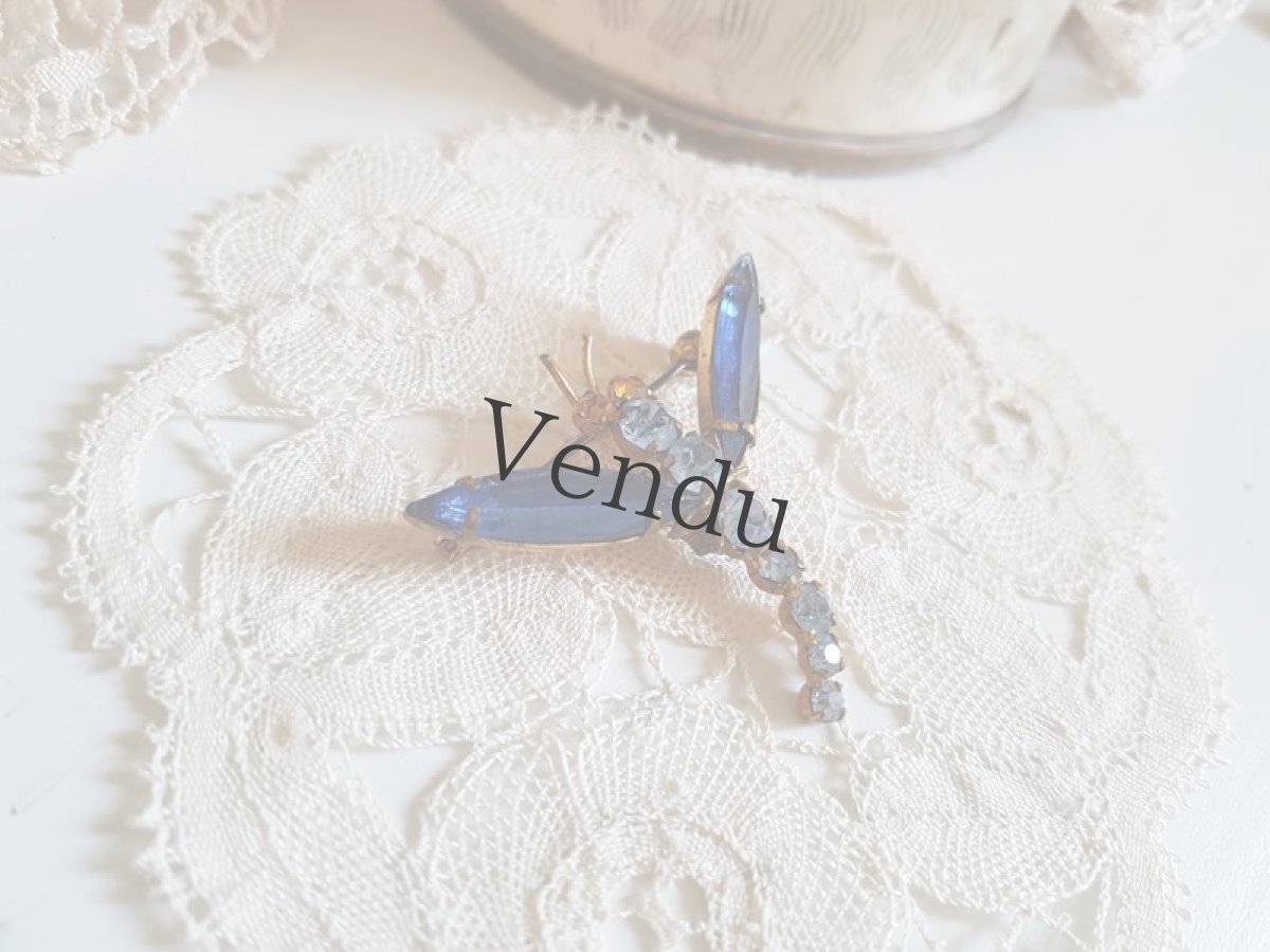 画像5: ヴィンテージ　蜻蛉のブローチ (5)