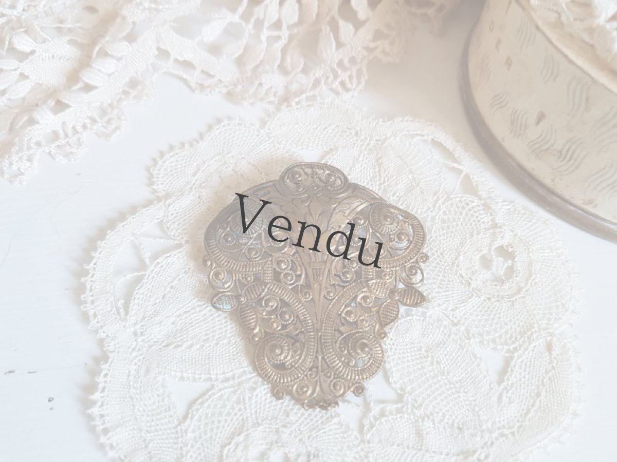 画像3: フランスアンティーク　真鍮製留め飾り (3)