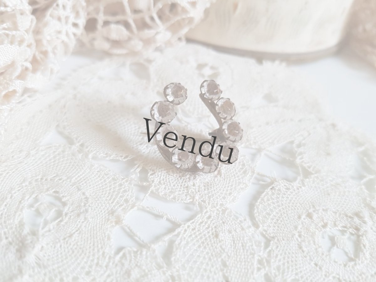 画像3: アンティーク　馬蹄のブローチ (3)