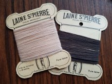 画像4: ヴィンテージ　紙製糸巻き LAINE St-PIERRE　２色セット (4)