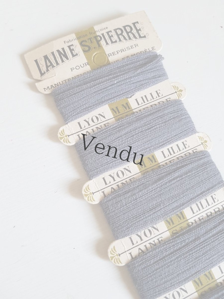 画像4: フランスヴィンテージ　紙製糸巻き LAINE St-PIERRE (4)