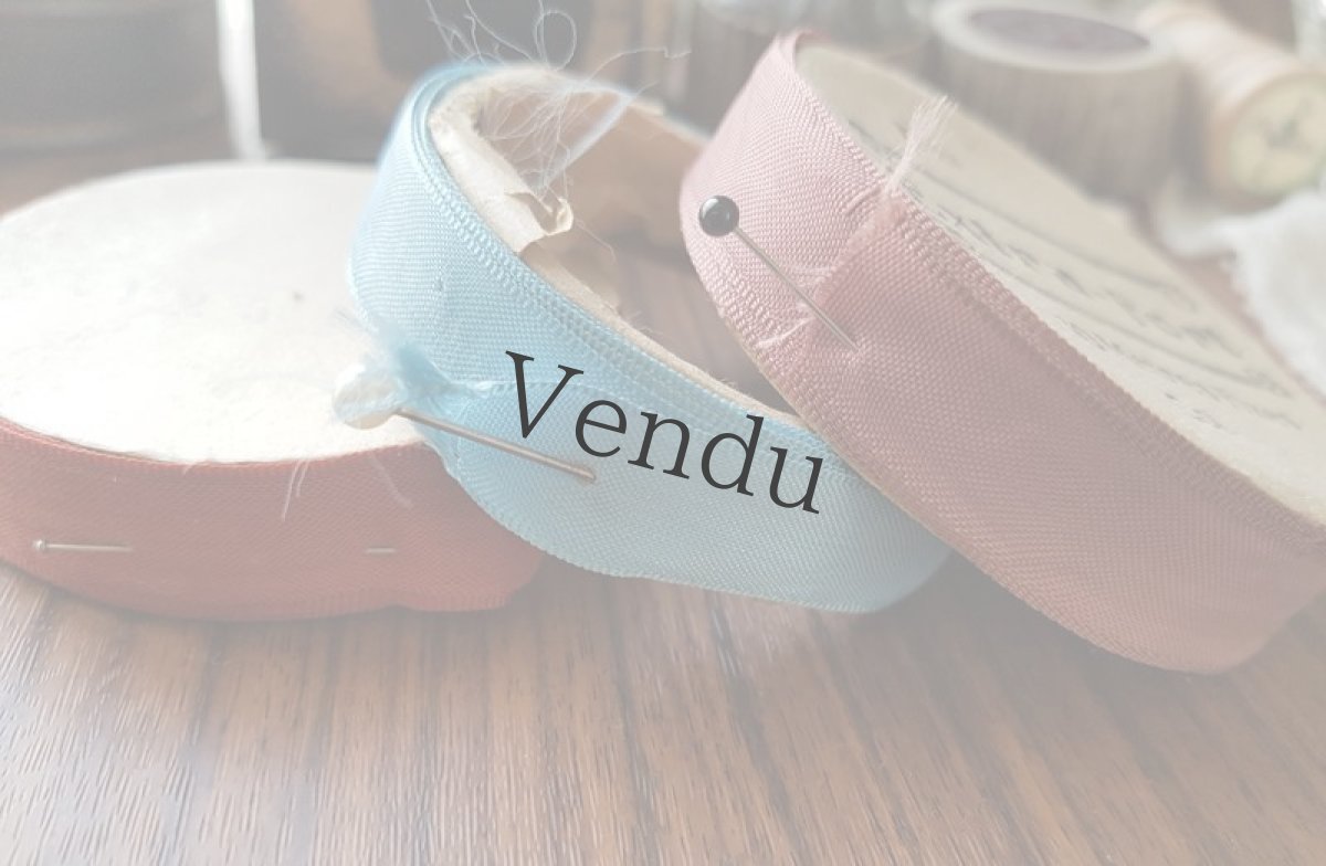 画像4: アンティーク　リボン　ノスタルジック3色セット (4)