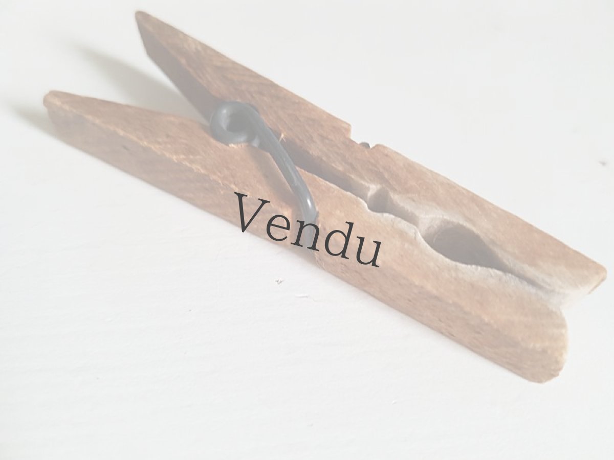 画像6: ヴィンテージ　ドイリー　ヴィンテージイエロー11枚＋木製エパングル付きセット (6)