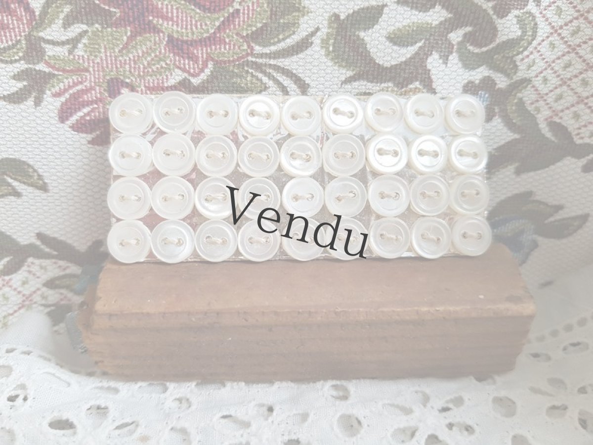 画像3: アンティーク　貝ボタンシート6mm (3)