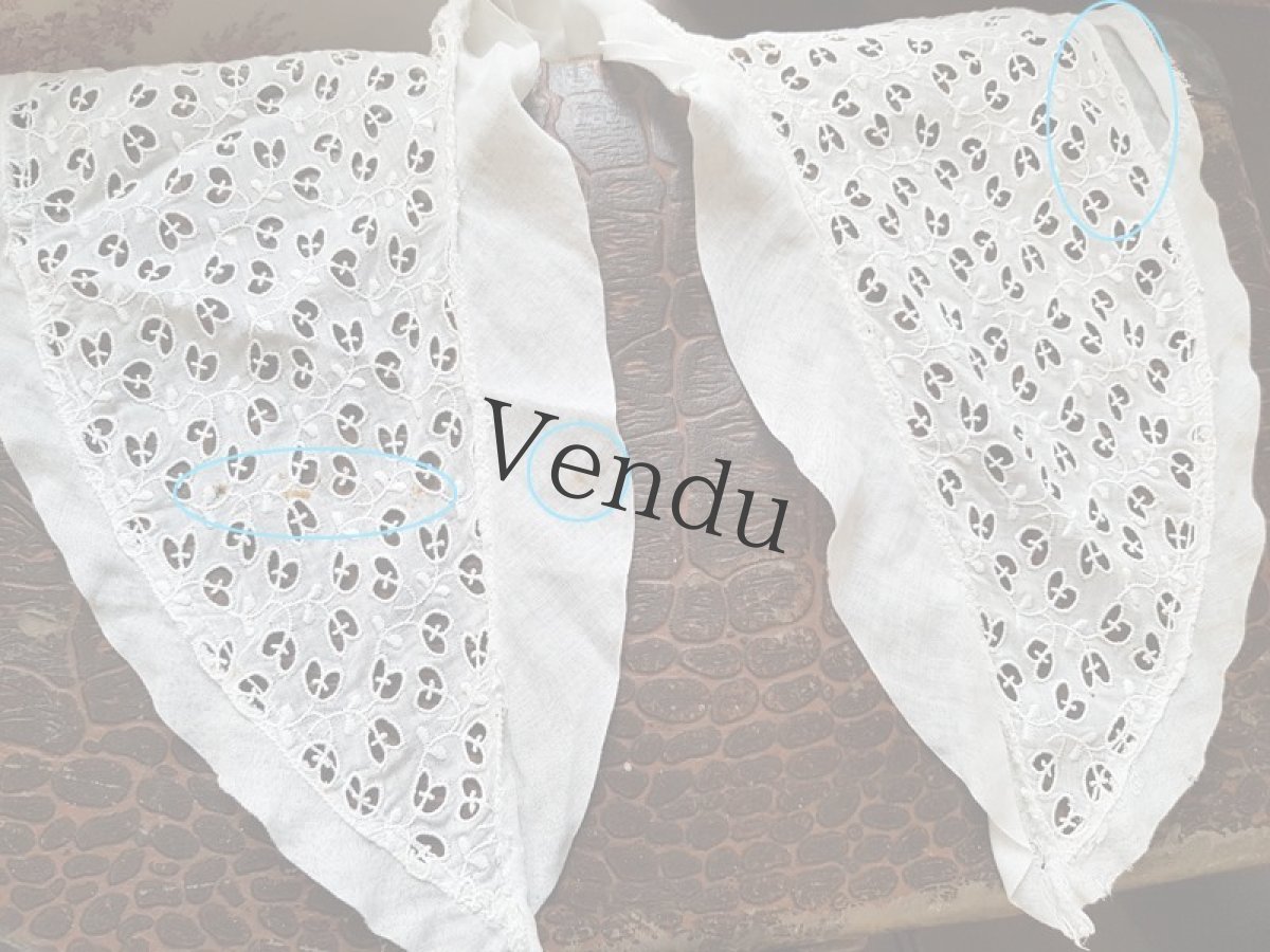 画像5: アンティーク　カットワークレース (5)