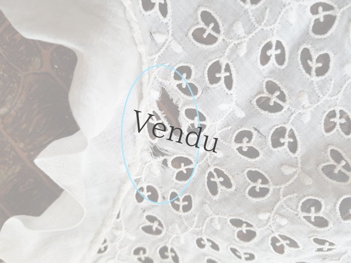 画像6: アンティーク　カットワークレース (6)