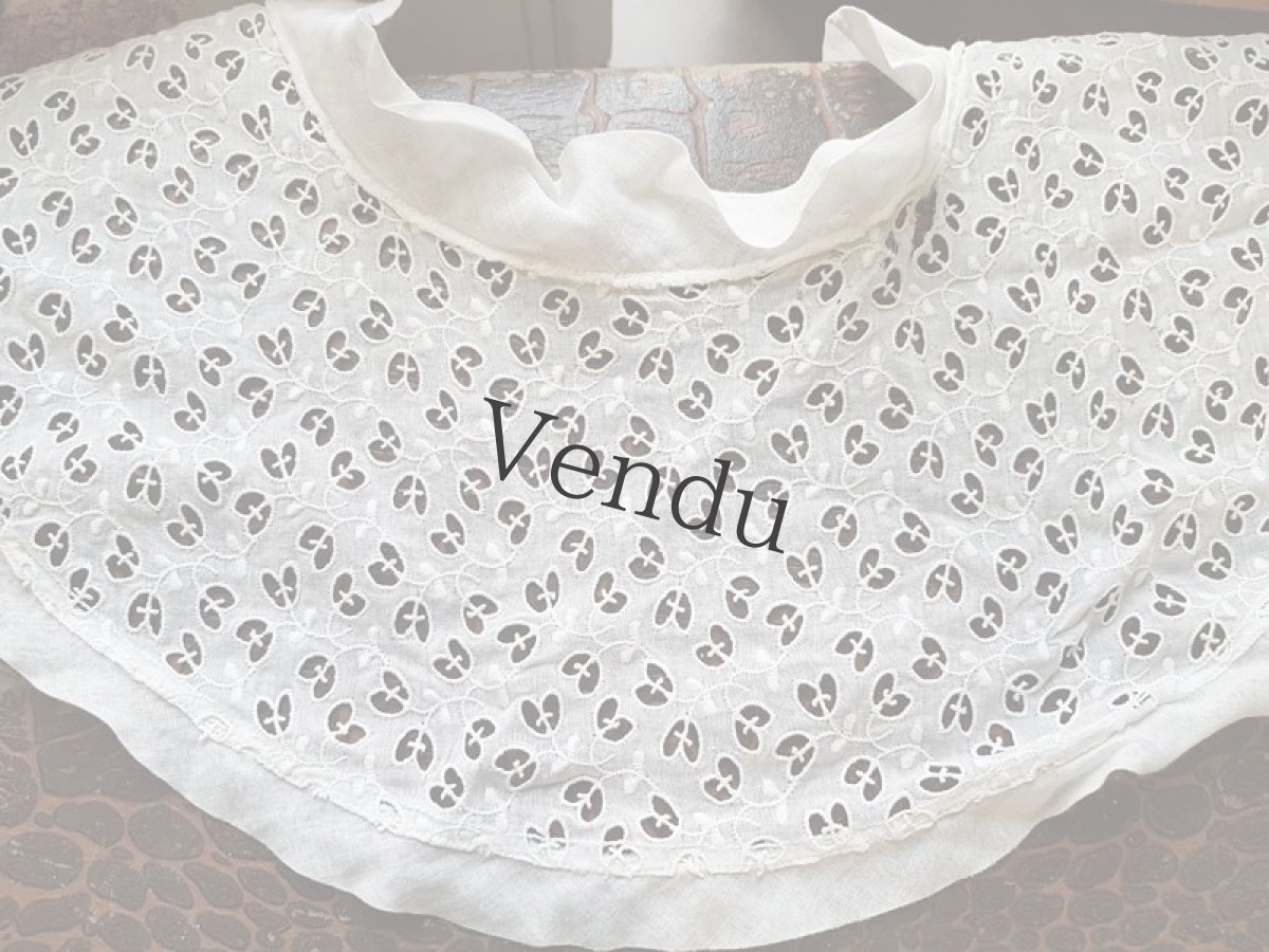 画像3: アンティーク　カットワークレース (3)