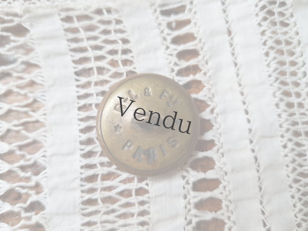 画像3: アンティーク　狩猟ボタン《犬》25mm (3)