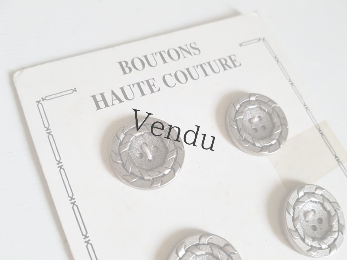 画像5: ヴィンテージ　メタルボタンシート25mm (5)