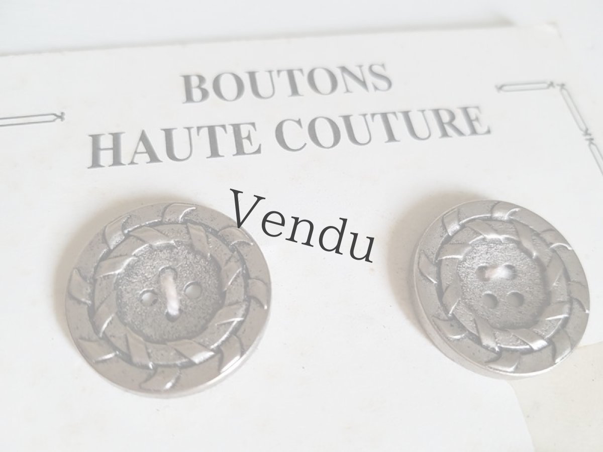 画像6: ヴィンテージ　メタルボタンシート25mm (6)