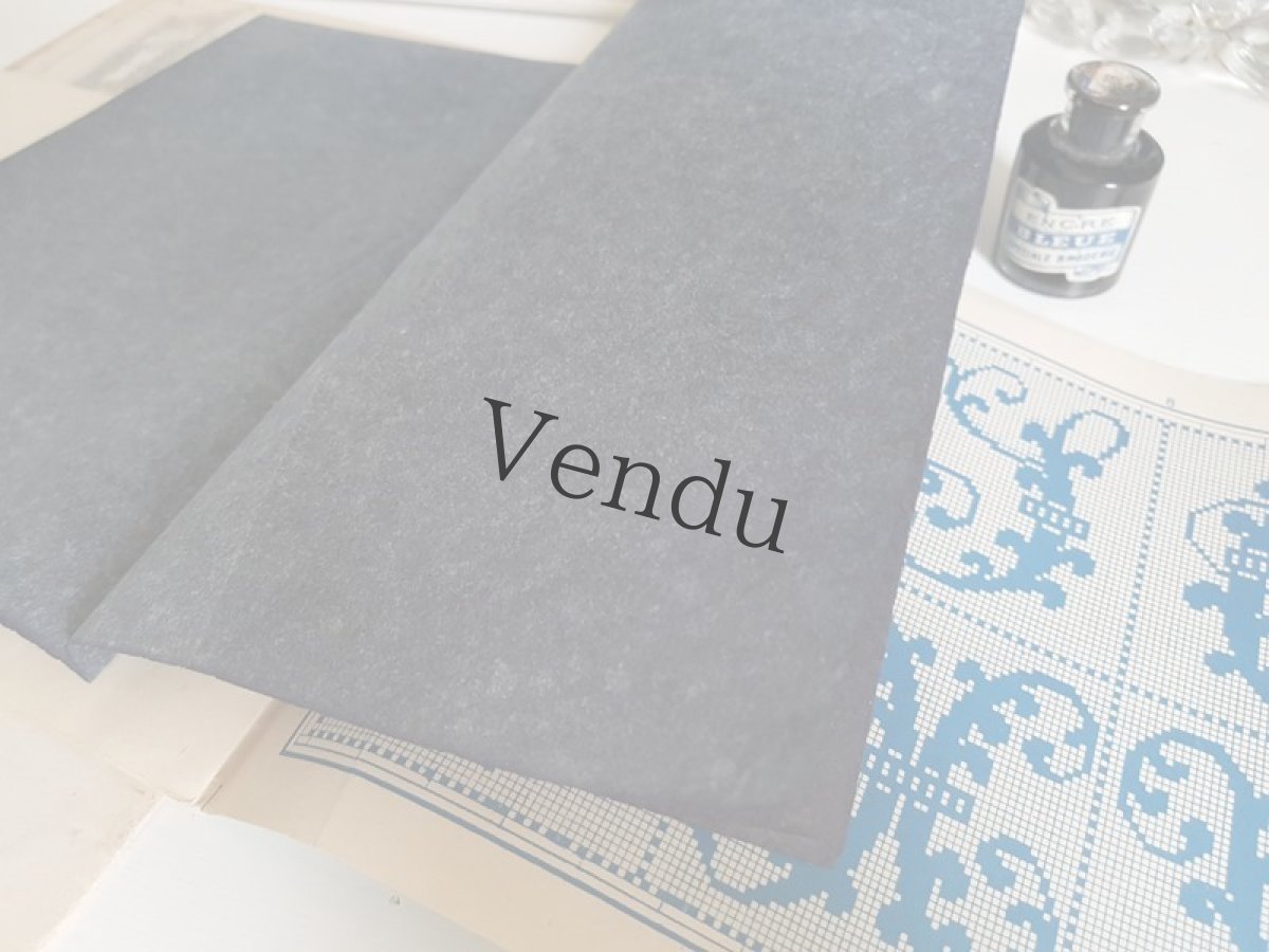 画像5: フランスアンティーク　SAJOU 刺繍アルファベット図案集 DESSINS DE BRODERIRS ALBAM No.451 (5)