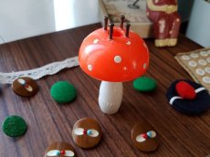 画像7: フランスヴィンテージ　きのこのトリコタン (7)