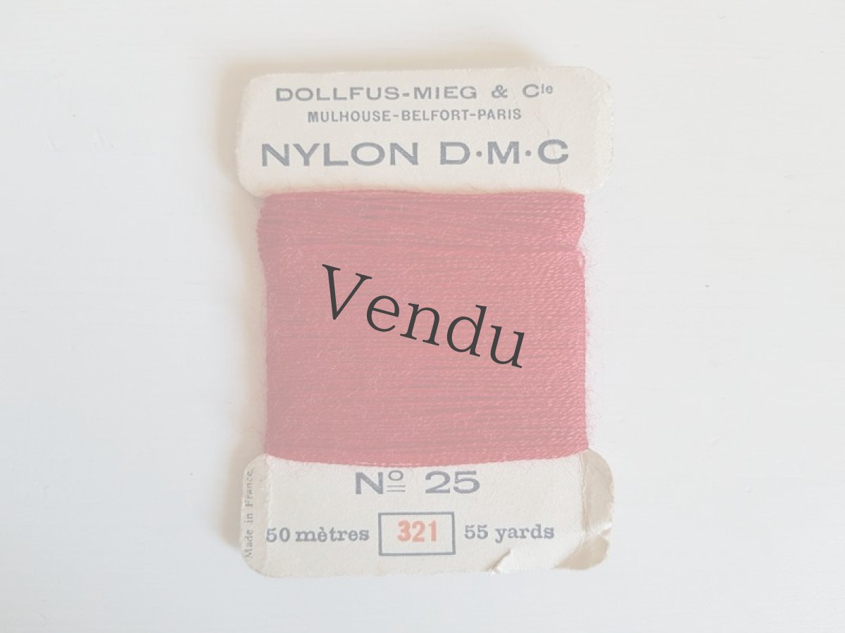 画像4: フランスヴィンテージ　赤いメルスリーセット (4)